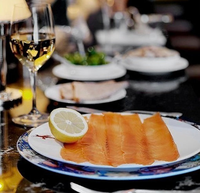 Try our Oak Smoked Trout at Wiltons!