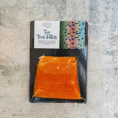 Two Fresh Trout Fillets